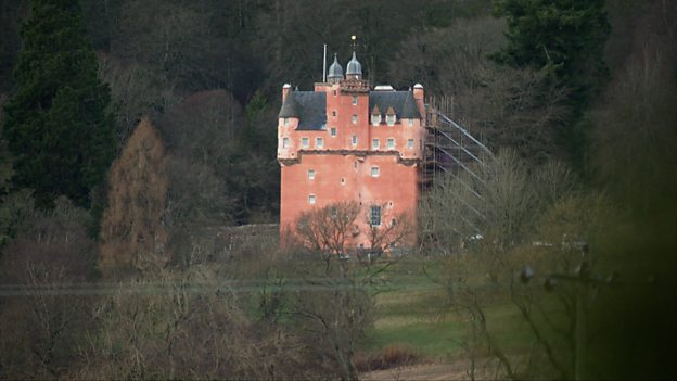 Castle that inspired Walt Disney pretty in pink again