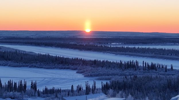 Inuvik festival: After 30 days of darkness, celebrating the Sun's return